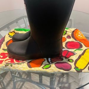 Boys size 1 1/2 Hunter Boots